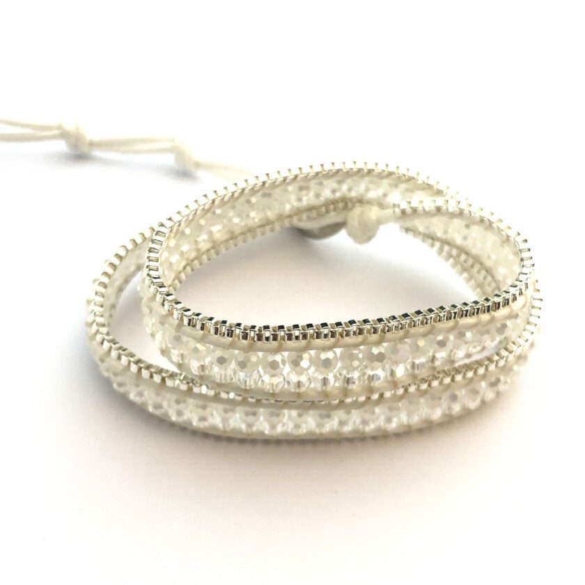 wrap bracelet • bling