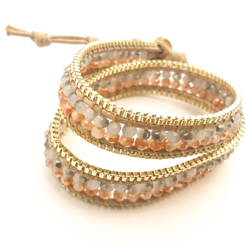 wrap bracelet • bling