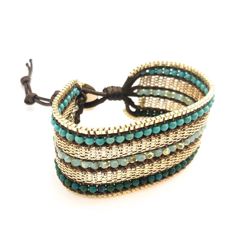 bracelet • boho • stones