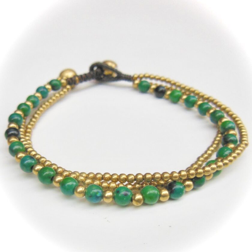 el dorado bracelet • chrysocolla